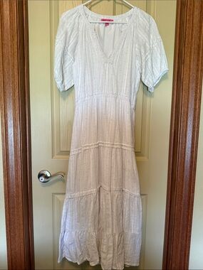 Betsey Johnson | Dresses | Betseys Butterfly Maxi Dress Cream | Poshmark